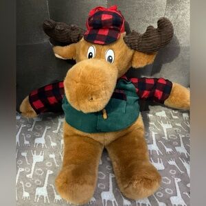 Commonwealth Max The Moose 1992 Vintage Plush Stuffed Animal